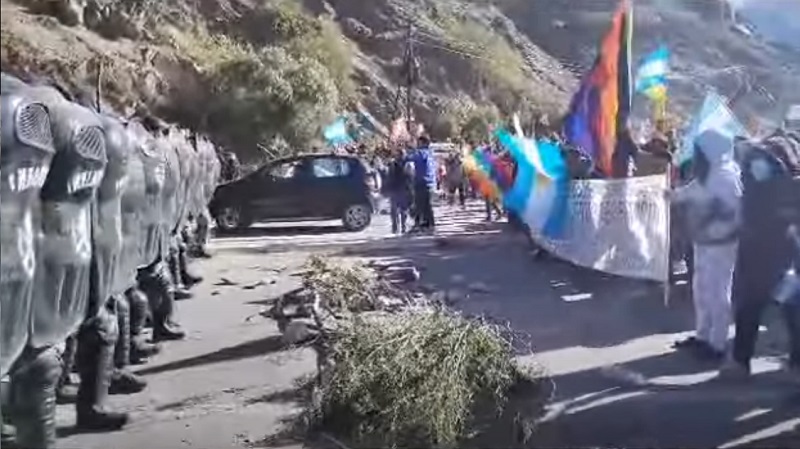 Tensión en jujuy